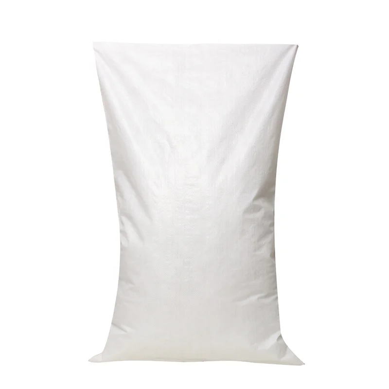 Polypropylene 25 50kg White Pp Woven Sacks Ng Bag For Grains And Corn Manufacturer
