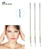 korea material blunt tip micro cannula needle Cog lift PDO Thread double needle for fillers
