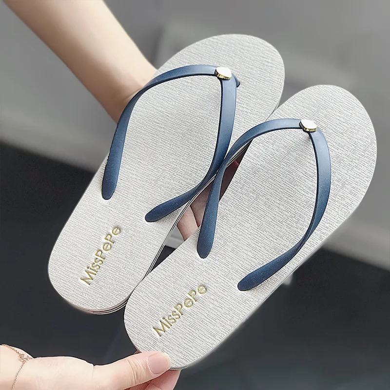 

Women Beach Summer Casual Flip Flops Sandals Beige