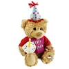 Electronic Happy Birthday Teddy Bear Musical Giant Teddy Bear Singing and Swinging Plush Toy Interactive Animated Kids Gift