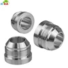 High quality custom made stainless steel metal male bung pipe and fitting stainless steel