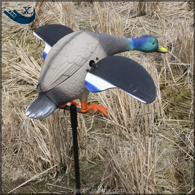2018 Xilei Protect Garden Duck Decoy Bionic Animal Bait Hunting Duck