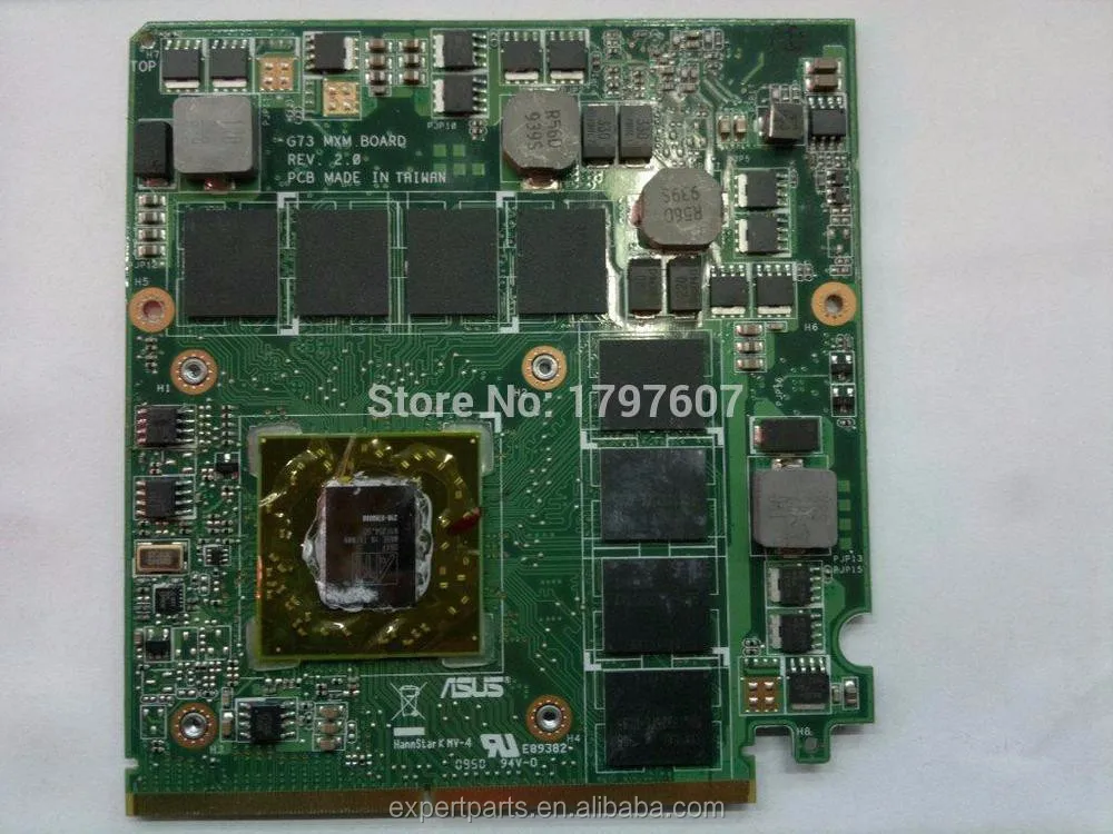 

60-NY8VG1000-C14 For Asus G73J G73JH 1GB ATI HD5870 GDDR5 SDRAM 60-NY8VG1000-C13 Video Card Fully Tested