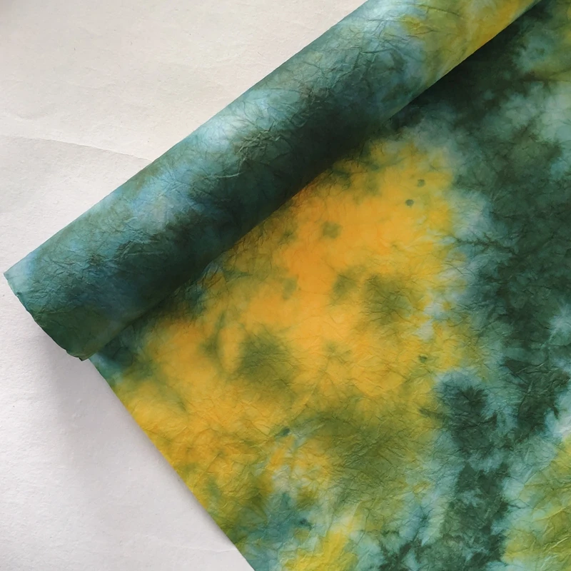 60cm X 2m Multi Color Mixed Eco Friendly Handmade Painted Water Proof