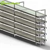 Greenhouse multi level ebb flow benches rolling bench