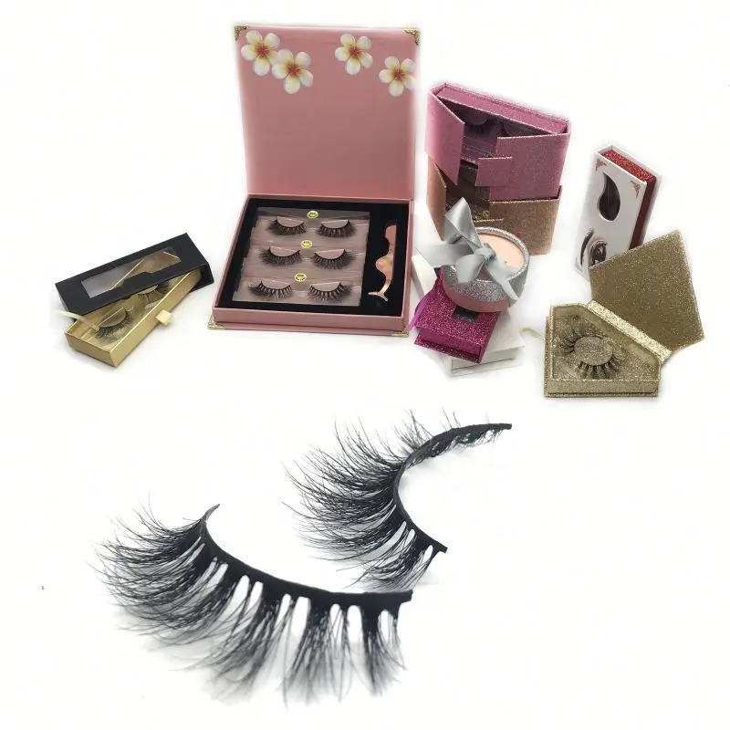 

Private Label Eyelashes 3d Mink Strip Eyelashes