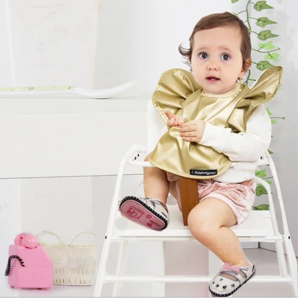 

PHB 30244 infant baby girls hot sale new design fashion bib, Printed