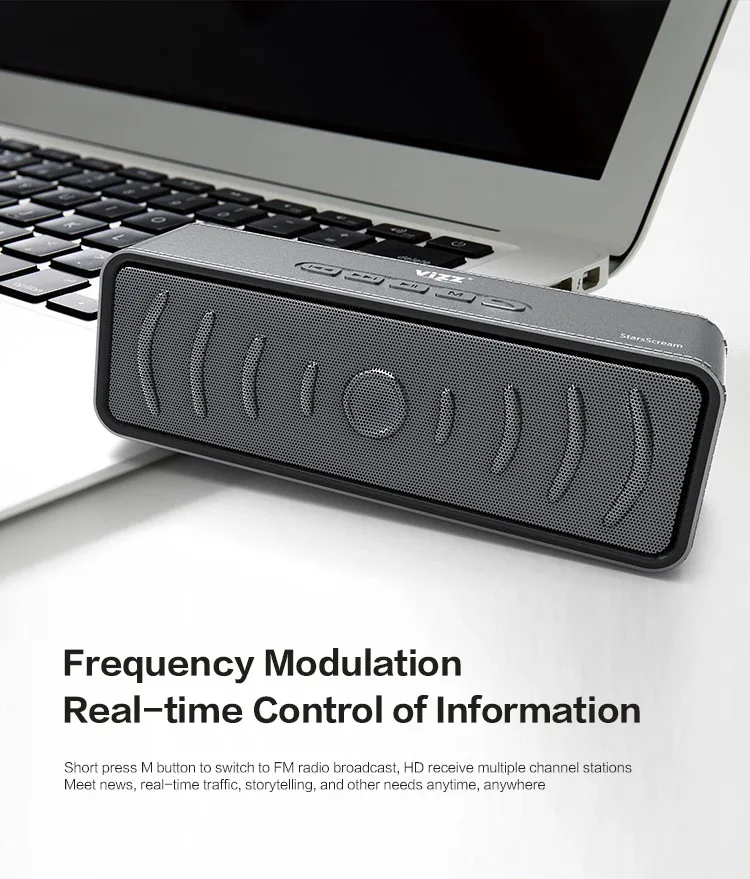 24-Hour Playtime Wire Speaker with Loud Stereo Sound, Rich Bass, Built-in Mic. Perfect Portable Wire for iPhone - ANKUX.COM