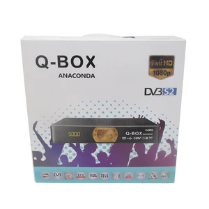 Q-box Anaconda full hd dvb s2 h264 android tv box satellite receiver