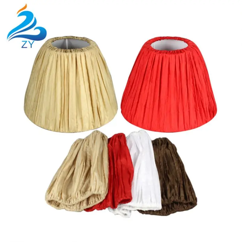 Polyester Stoffen Vintage Hoge Kwaliteit Covers Hoed Custom Made Lampenkap