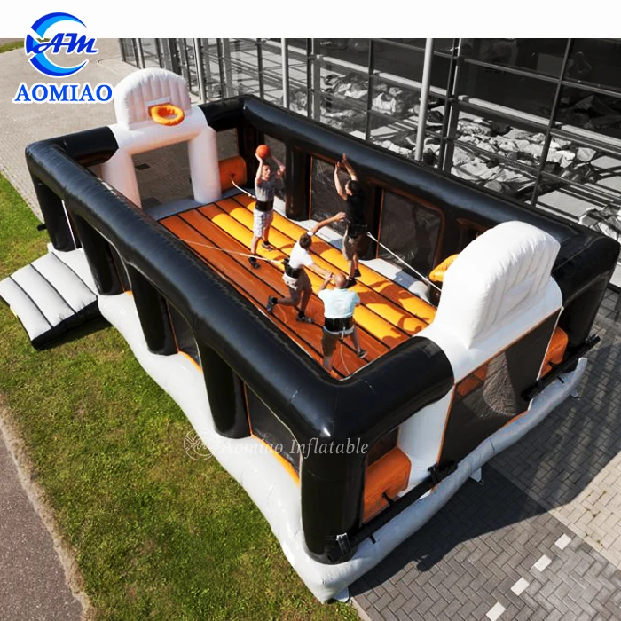 Inflatable Sport Game Basketball Court/ Football Field Mix Game Buy