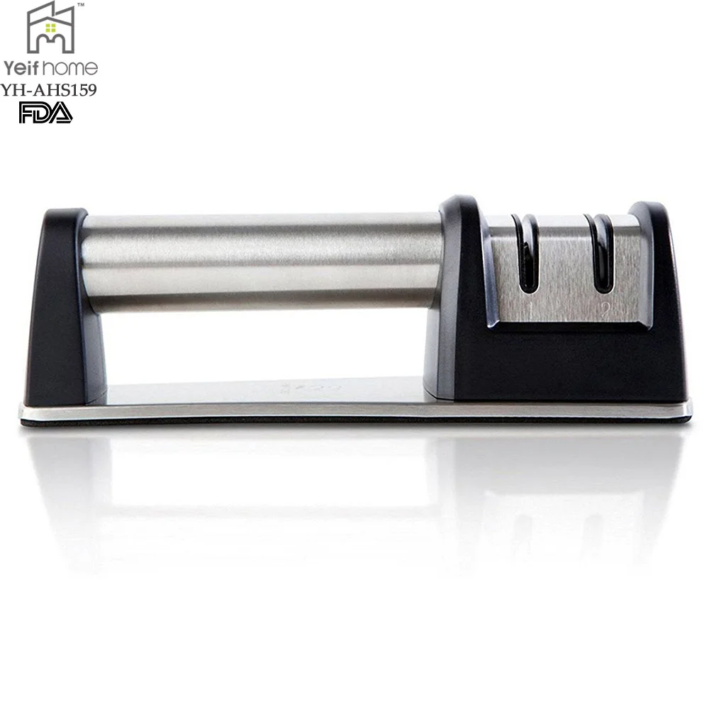 professional steel ceramic removable kitchen knife sharpener