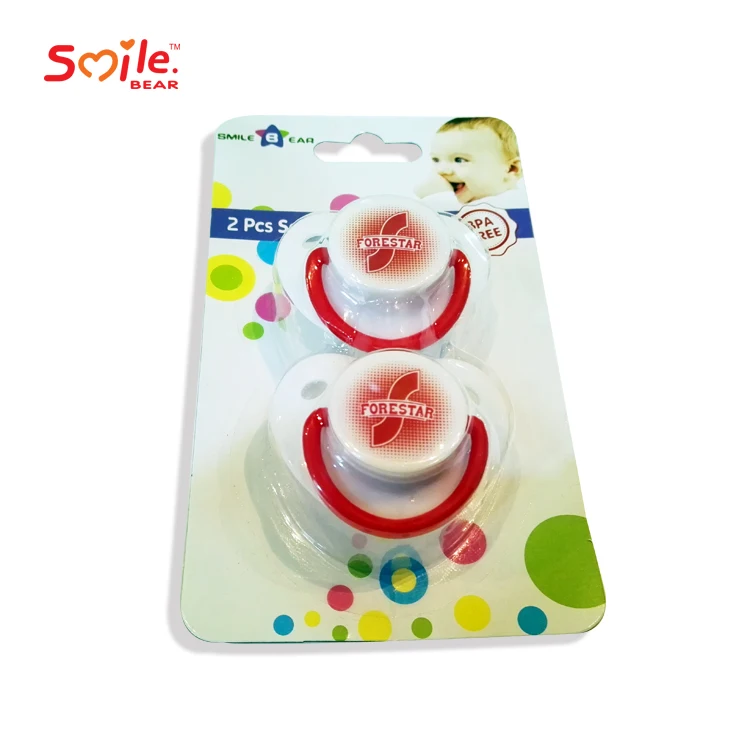 

China high quality lovely promotional baby soother, Customized