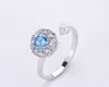 2018 Unique Revolving ring Rotary ring Fashion Jewelry Flower Rings Sweet Gift For Party For Girls