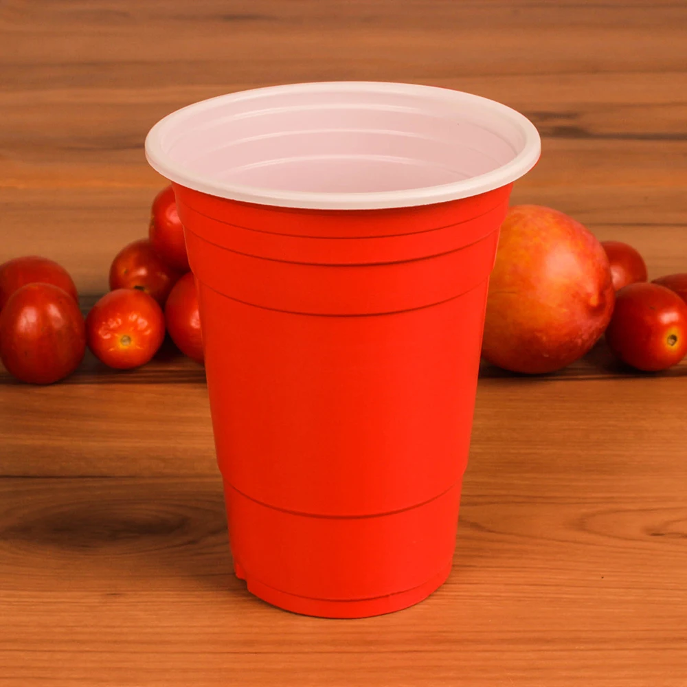 16oz 480ml Deserving To Drink Disposable Plastic Cup Decorative Plastic