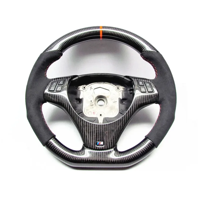 Auto Carbon Fiber Racing Car Steering Wheel For Bmw E87 E90 E92 M3 330i