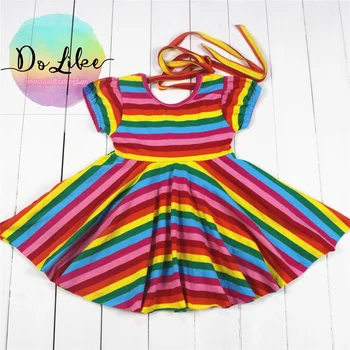 infant rainbow dress