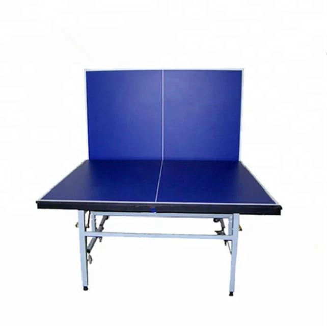 

Professional OEM/ODM indoor movable table tennis table/ping pong table, Blue green /custom color