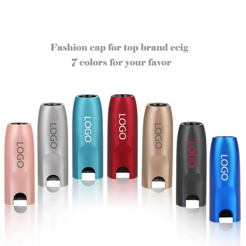 

Bottom price 7 Colors top quality electronic cigarette outer case cap for use with IQOS FREE SHIPPING, Black;silver;red;dark blue;gold;pink