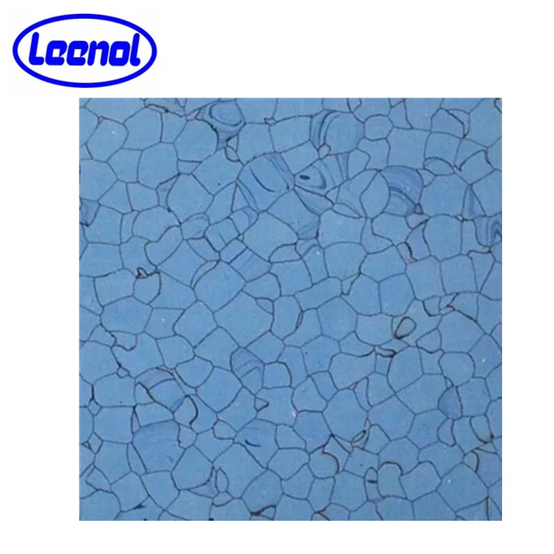 Ln 807 Esd Pvc Vinyl Flooring Blue Flooring Tile Made In China