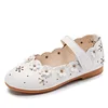 NJ3094 2018 new design fashion flower hollow out children girls shoes