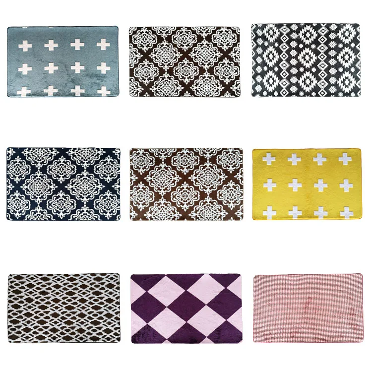 Latest Style Sherpa Fabric Carpet Jacquard Cotton Velvet Carpet Buy