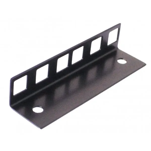 

Surealong Customized strip rack rail for network case cabinet 4U, Black
