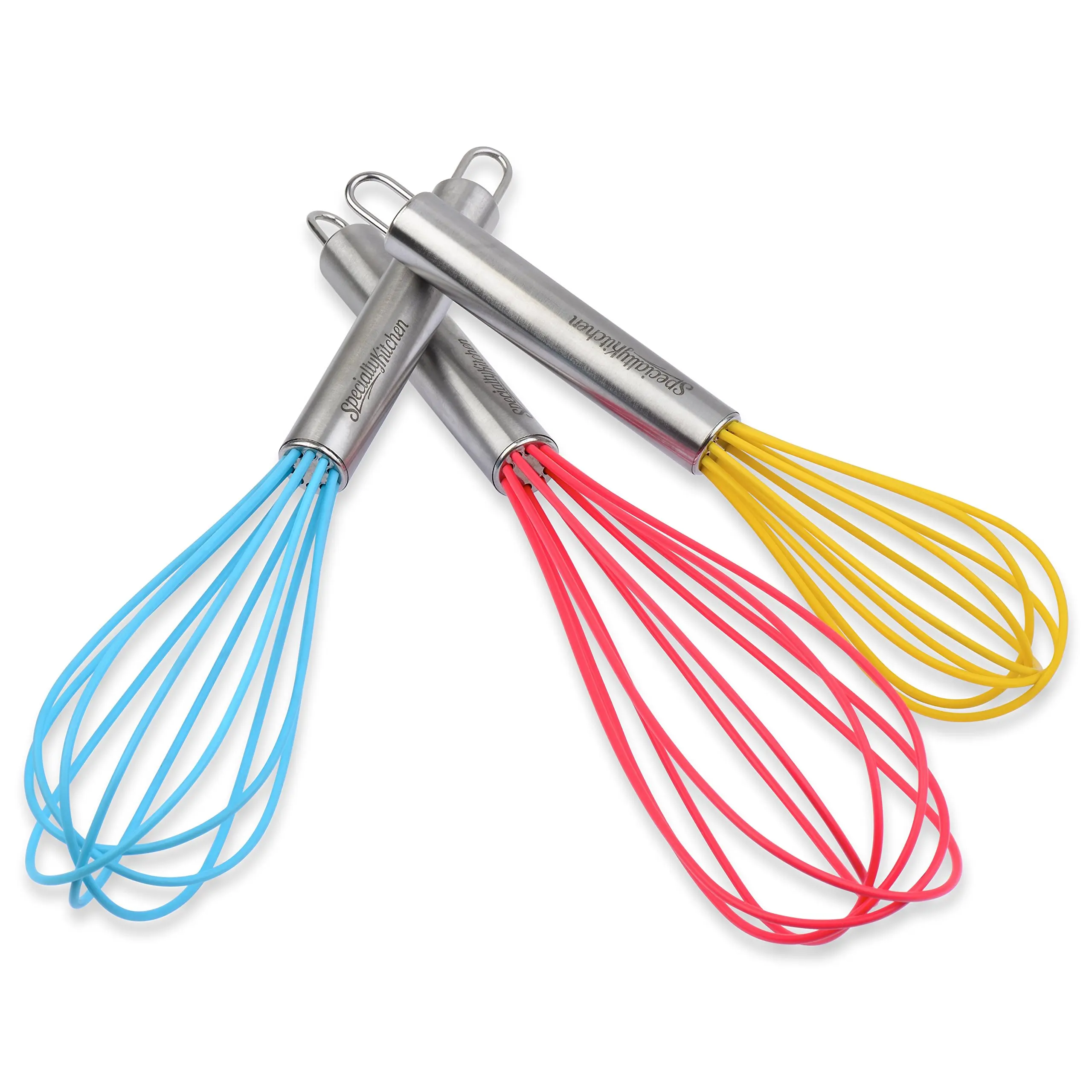 Silver I GENIETTI Mini Egg Whisk