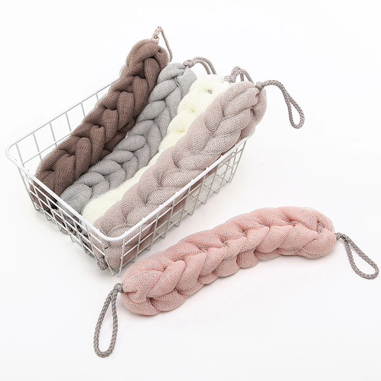 Natural Sea Elastic Flower Shaped Body Bath Shower Pe Mesh Sponge Buy