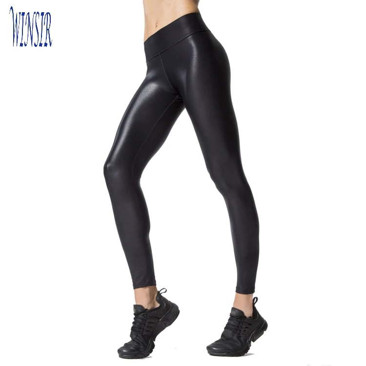 NEW SEXY TIGHT Black Leather Look Leggings with Studs Shiny Size L/XL AU 12  - 14 $44.95 - PicClick AU