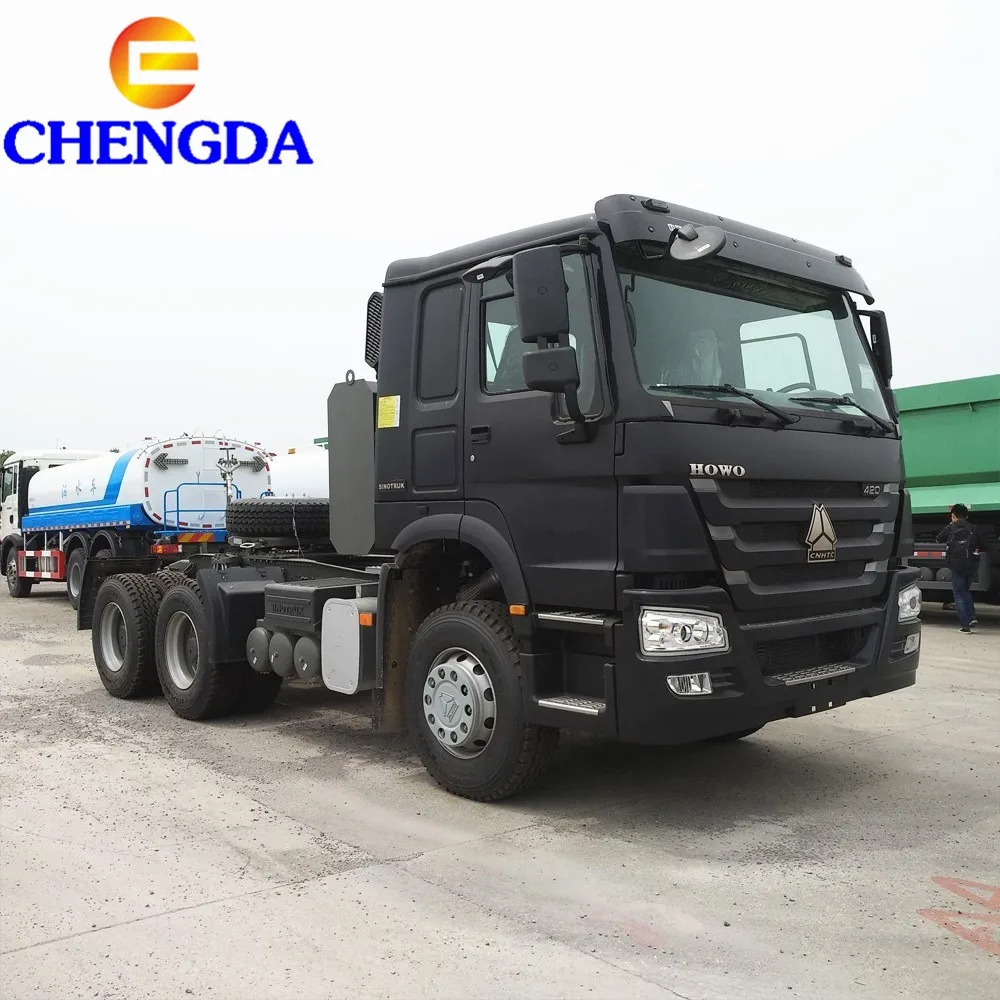 
Low Price 371hp 420hp Used SINOTRUK HOWO Truck Tractor Units 6x4 for sale 