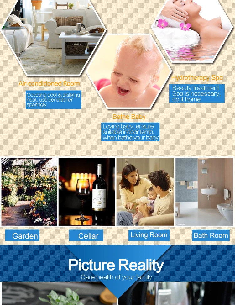 HTC-1 Riters Large digital thermostat temperature sensor lcd display digital thermo hygrometer temperature and humidity