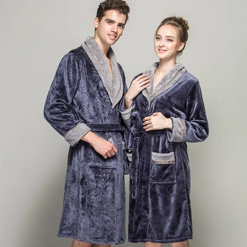 Standard High Quality Personalized Fleece Gown,Bathrobe,Hotel Robe ...