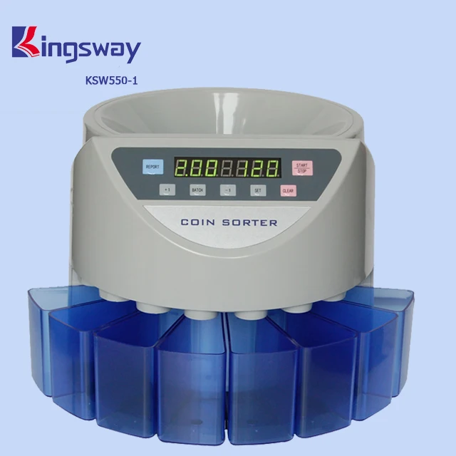 
Trade Assurance Supplier Grey Coin Counter With Blue Cup KSW550 1. 