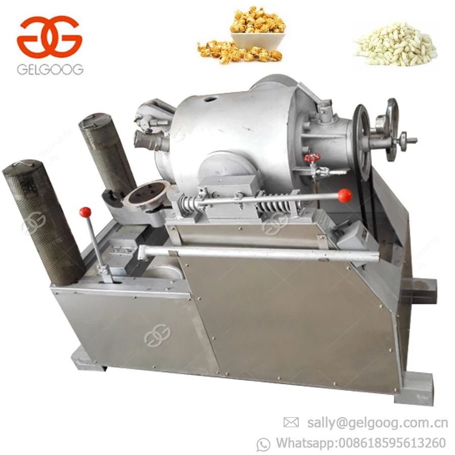 Good Performance Grain Corn Puff Snack Extruder Making Puffed Wheat Making Puffed Cereal Corn