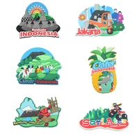 

2018 best sell custom 3d soft pvc tourist souvenir fridge magnet