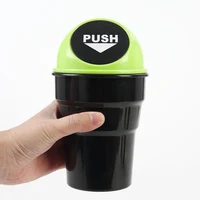 

Mini Plastic Car Trash Cans/Desktop Garbage Bins