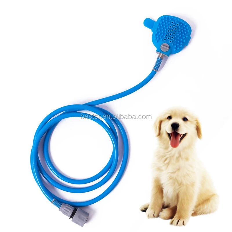 Dog Shower Tool 2 In 1 Functional Pet Shower Head Sprayer Pet Bathing