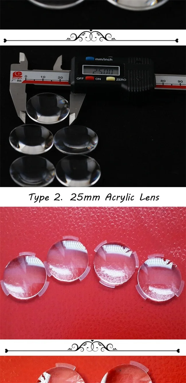 Plastic Acrylic Lens With 25mm Diameter And 45mm Focus Length For 3d Glasses Buy Fresnel Lens