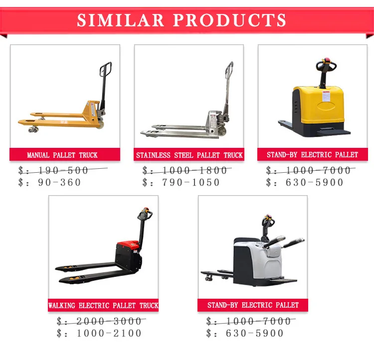 1500kg forklift mini electric pallet truck walking pallet truck price