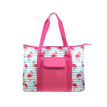 flamingo cooler bag