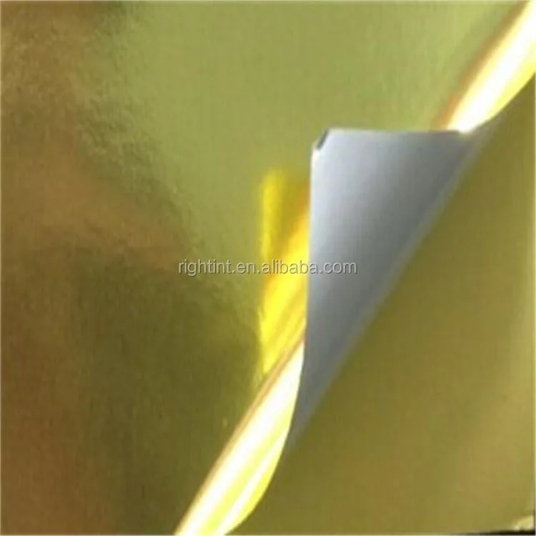 Self Adhesive Mirror Gold Foil Paper Buy Adhesive Paper,Self Adhesive Mirror Paper,Self