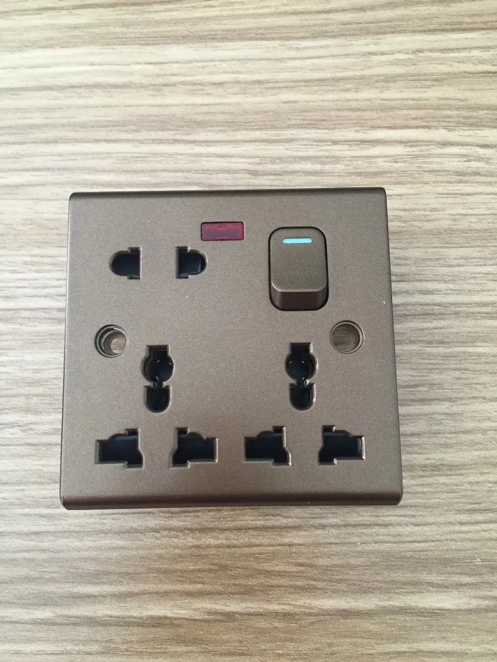 13a 1 Gang 8 Pin Or 6 Pin Multi Wall Switch Socket For Pakistan And