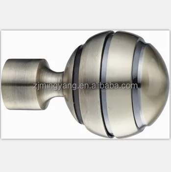 Curtain Rod End Cap Curved Ball Buy Straight Ball Joint Rod Ends