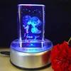 laser engraved carving type crystal glass cube for wedding gift items