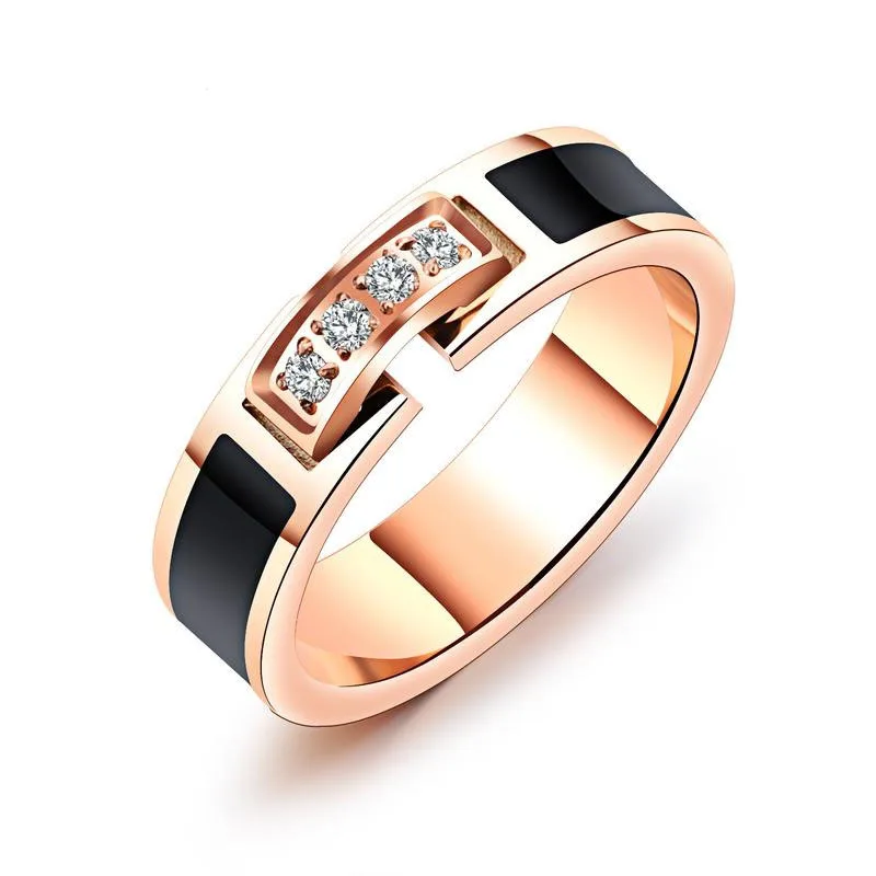 

Ring Hidden Camera Rose Gold Ring Silicone Wedding Ring Black With Gold Jewelry