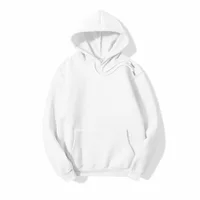 

Custom logo 100% cotton plain white hoodie