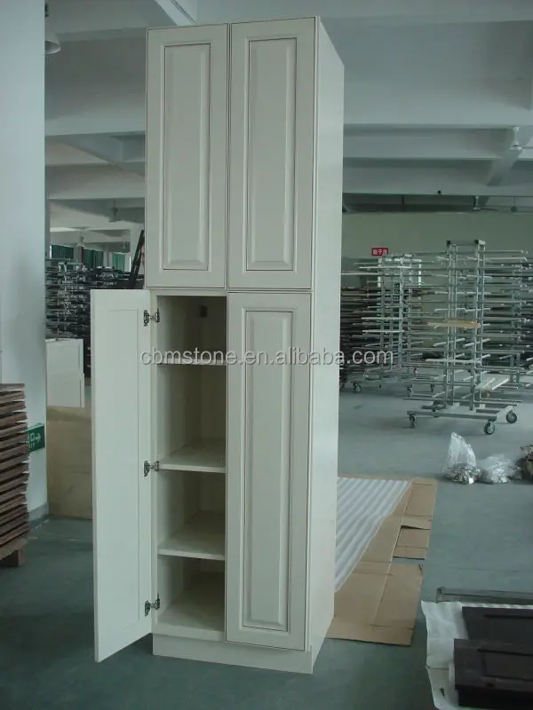 Clásico de madera maciza mueble cocina con puerta placa de vidrio ... Puerta panel cristal mueble cocina
