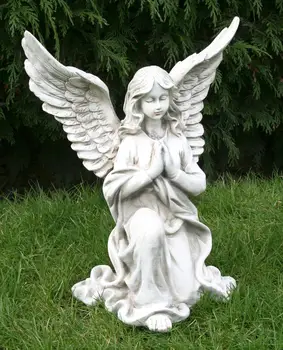 Garden Marble Sitting Angel Statue For Garden Decoration Buy
