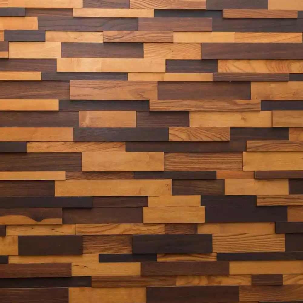 3D Colored  Exterior Decorative  Wall Panels